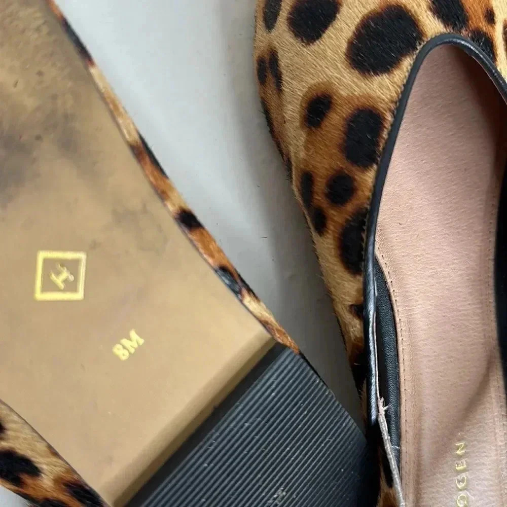 Halogen Leopard Print Mules - Picture 10 of 10